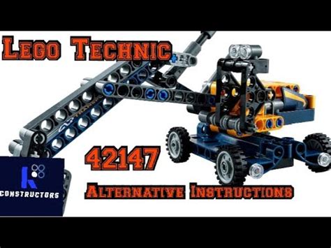 Lego Technic 42147|Alternative Instructions| Instruction for assembly - YouTube