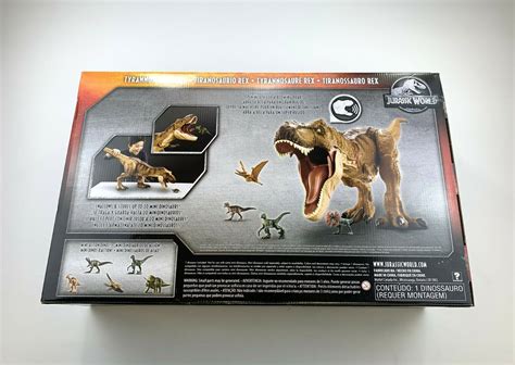 Mavin | Jurassic World Battle Damage Dinosaurs Super Colossal Tyrannosaurus T Rex new