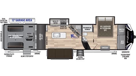 Fuzion Rv Floor Plans - floorplans.click