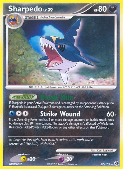 Sharpedo - Secret Wonders - Pokemon