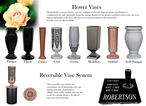 Granite Flower Vases Gravestones • Kitchen Cabinet Ideas