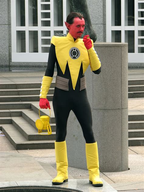 Yellow Lantern | Free Stock Photo | A man in a Yellow Lantern costume at Dragoncon 2009 in ...