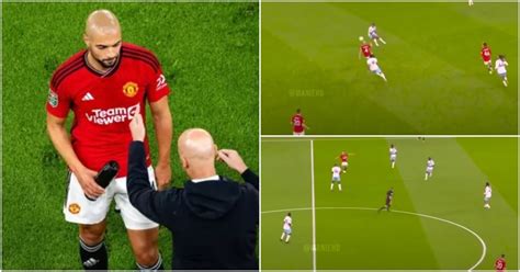 Sofyan Amrabat’s impressive highlights from full Man Utd debut vs ...