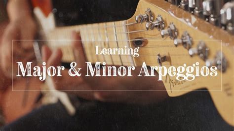 CAGED System: Major Chord, Arpeggio, and Scale Shapes Cheat Sheet