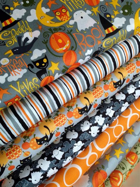 Happy Halloween fabric by David Walker Fabric Shoppe Bundle