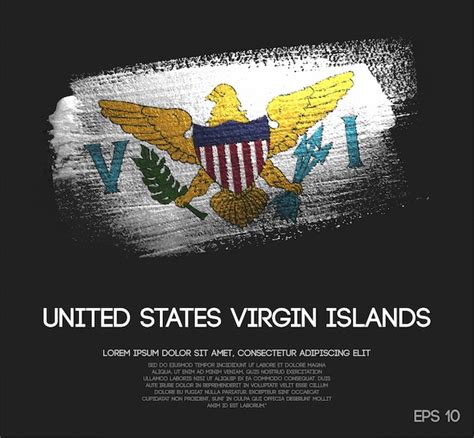 Premium Vector | United states virgin islands flag