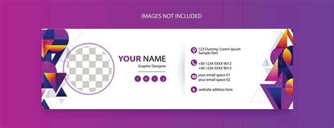 email footer template design for business promotional 25386154 Vector Art at Vecteezy