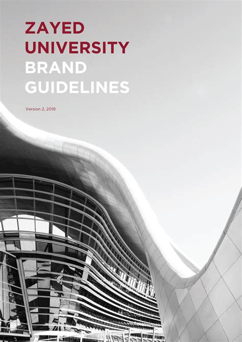 Zayed University | PDF document | Branding Style Guides