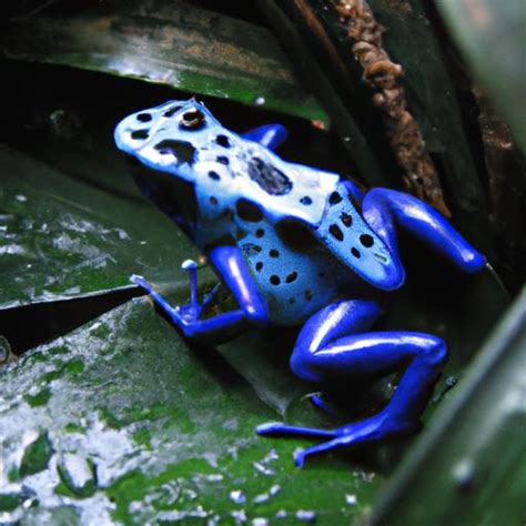 Blue Dart Frog: An Exquisite Wonder of Nature