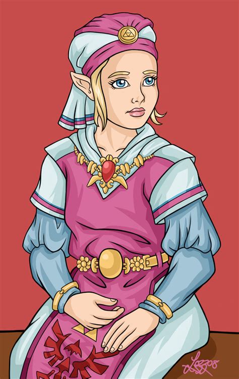 Ocarina of Time:Princess Zelda by bratchny on DeviantArt