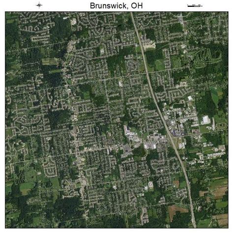 Aerial Photography Map of Brunswick, OH Ohio