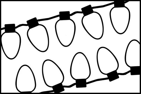 christmas lights clip art black and white 20 free Cliparts | Download images on Clipground 2024