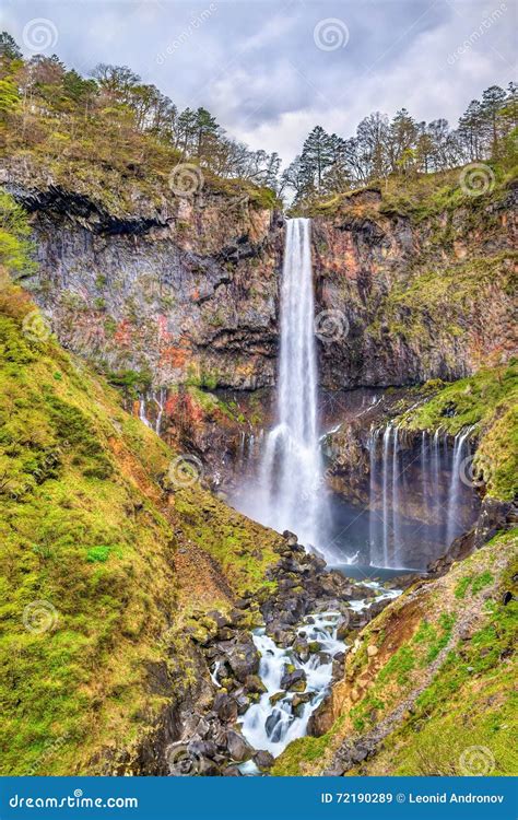 Kegon Falls, One of Highest Waterfalls in Japan Stock Image - Image of kegon, natural: 72190289