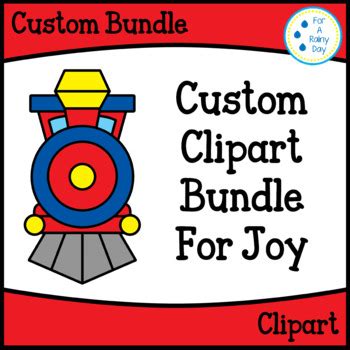 Custom Clipart Bundle For Joy by For A Rainy Day | TpT