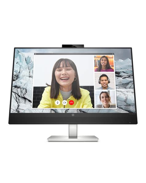 HP M27 Webcam Monitor - Computer Monitor with Built-in 5MP Camera, Speakers, & Noise-Canceling ...