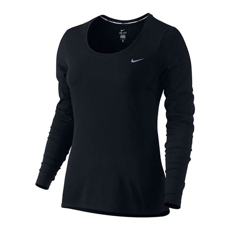 Nike Womens DRI FIT Long Sleeve Running Shirt