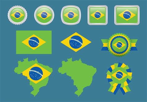 Brazil And Olympic Flags - Download Free Vector Art, Stock Graphics ...