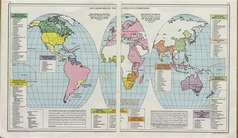 Churches of the Anglican communion, 1960 [2048 x 1195] : MapPorn