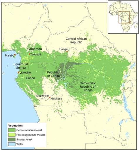 Map of the Congo Basin Forest (Source: WRI) | Download Scientific Diagram