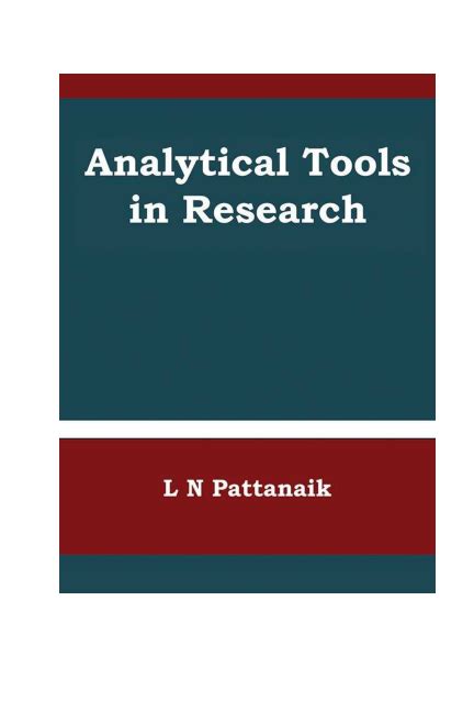 (PDF) Analytical Tools in Research Sample pages .pdf | L N Pattanaik - Academia.edu