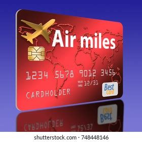 Air Miles Air Rewards Credit Card Stock Illustration 748448212 ...