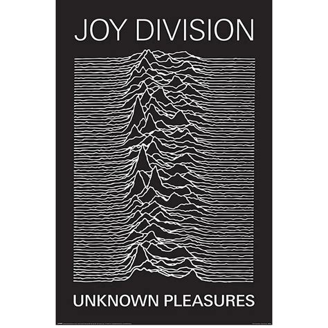 Joy Division Unknown Pleasures Domestic Poster 445793 | Rockabilia ...