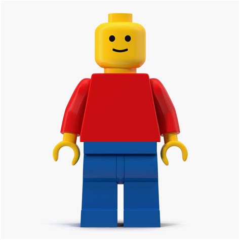 Classic Lego Man 3D Model #AD ,#Lego#Classic#Model#Man | Lego man ...