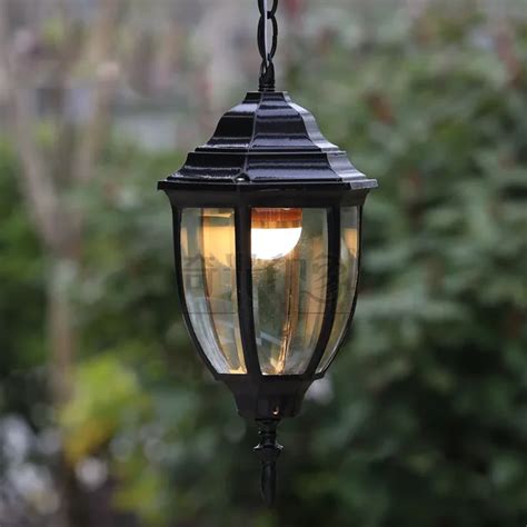 Vintage Outdoor Pendant Lights courtyard Corridor Hanging Lighting ...