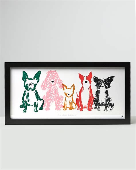 The Usual Suspects Dog Wall Art | Oliver Bonas | Dog wall art, Wall art prints, Art prints