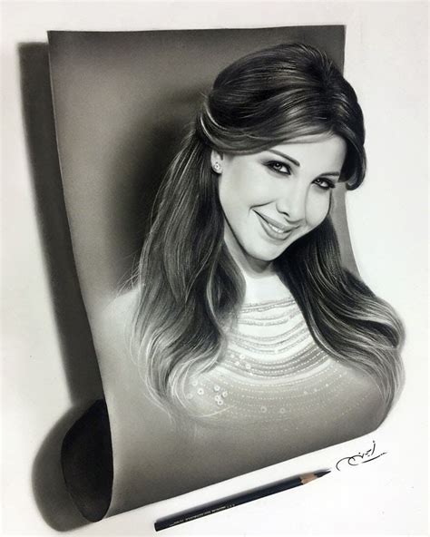 Realistic 3D Illusion Portrait Drawings | Portrait drawing, Portrait ...