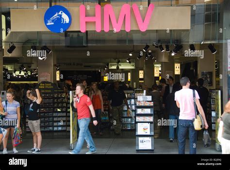 HMV music store in Oxford Street London Stock Photo - Alamy