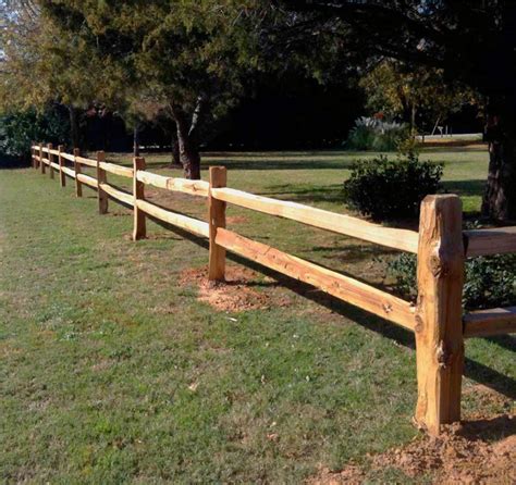 Split Rails are just so beautiful! | Fence landscaping, Rustic fence, Farm fence