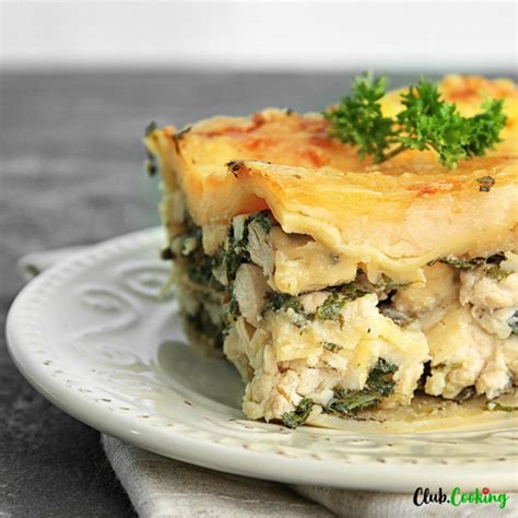 Chicken Alfredo Lasagna ? Recipe