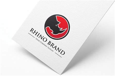 Rhino II in 2023 | Minimal logo design inspiration, Minimal logo design ...