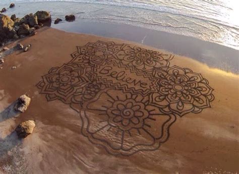 Beach sand art, Sand art, Beach art