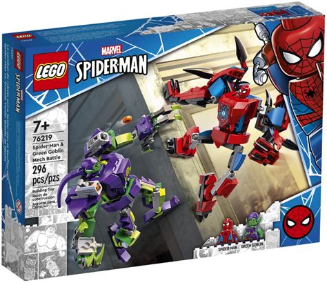 LEGO Marvel 76219 Spider-Man & Green Goblin Mech Battle April 2022 Set Price & Release Date ...