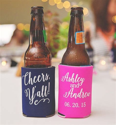 WEDDING KOOZIES FAVORS: Where to Buy the Best Can Coolers ...