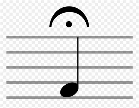 This Symbol Is Called The Fermata, Also Known As The - Fermata Music Clipart (#830999) - PinClipart