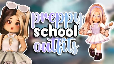 NEW SCHOOL OUTFIT IDEAS! (preppy, aesthetic, uniforms!) | Royale High Outfit Ideas 2022 - YouTube