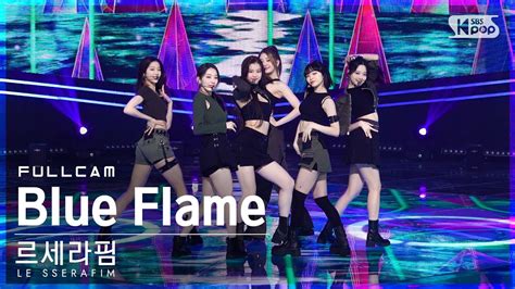 [안방1열 직캠4K] 르세라핌 'Blue Flame' 풀캠 (LE SSERAFIM Full Cam)│@SBS Inkigayo_2022.05.08. - YouTube