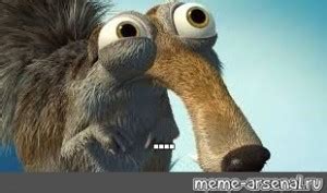 Create meme "ice age squirrel, GIF squirrel from ice age, ice age scrat" - Pictures - Meme ...