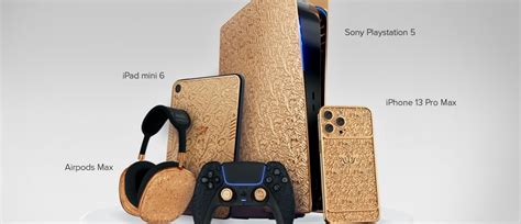 Caviar launches Gold encased PS5, iPad mini, AirPods Max, and iPhone 13 ...