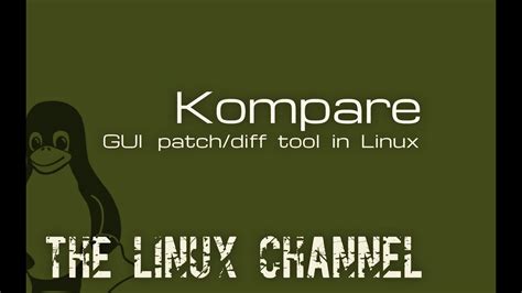 162 Kompare GUI patch and diff tool in Linux - YouTube