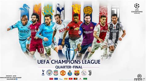 CHAMPIONS LEAGUE QUARTER - FINAL Ultra HD Desktop Background Wallpaper ...