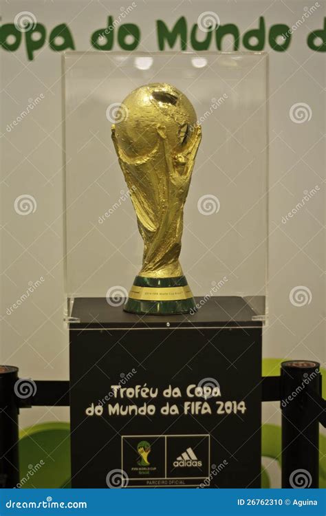 The Trophy Of The 2014 FIFA World Cup In Brazil Editorial Image - Image ...