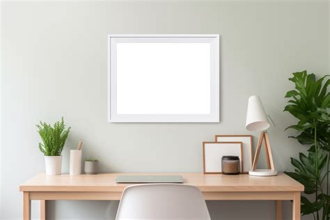 White Frame Mockup Graphic by Illustrately · Creative Fabrica