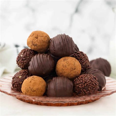 Chocolate Rum Balls with Walnuts | Beyond Frosting