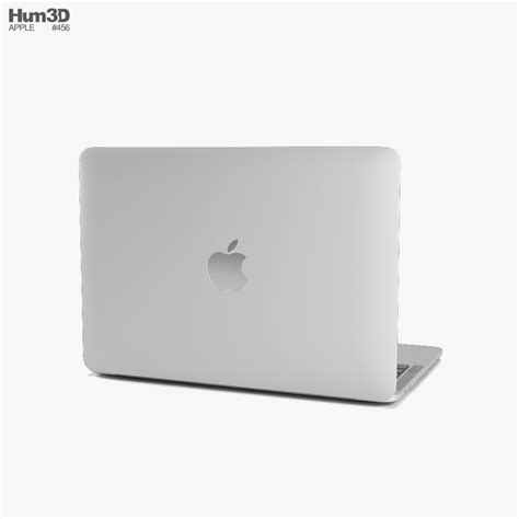 Apple MacBook Pro 13-inch 2020 M1 Silver 3D model - Download Laptop on ...