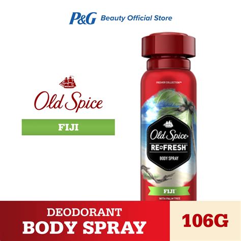 Old Spice Fresher Collection Body Spray Fiji (106g) | Shopee Philippines