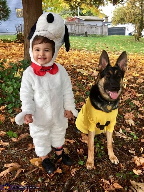 Snoopy and Charlie Brown Costume | Mind Blowing DIY Costumes